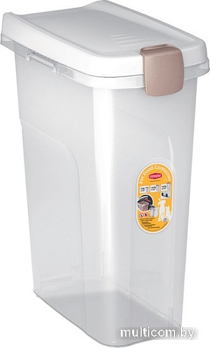 Контейнер для корма Stefanplast 98450 (прозрачный/белый)