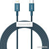 Baseus Superior USB Type-C - Lightning (2 м, синий)