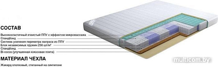 Матрас Stolline Галактика Сна-Орфей 140х200