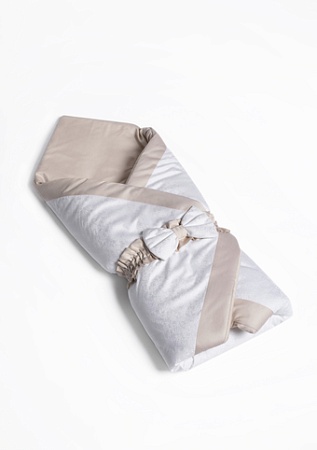 Постельное белье Perina Одеяло-конверт (бежево-белый)