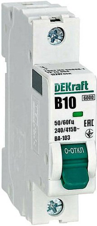 Выключатель автоматический DEKraft 12207DEK