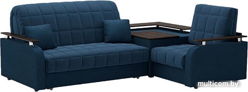 Угловой диван Moon Trade Карина 044 002891 (правый, синий)