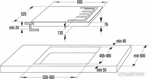 Варочная панель Gorenje G640W