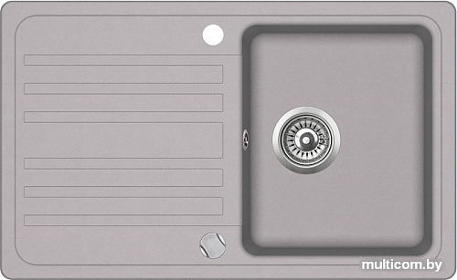 Кухонная мойка Aquasanita Notus SQ101AW (alumetallic 202)