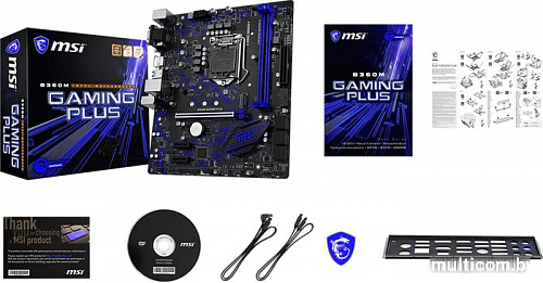 Материнская плата MSI B360M Gaming Plus