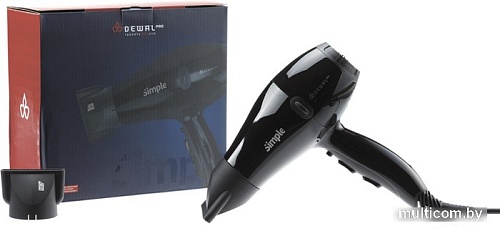Фен Dewal Simple 03-104 (черный)
