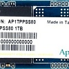 SSD Apacer PPSS80 1TB AP1TPPSS80-R