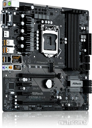 Материнская плата ASRock Z370M Pro4
