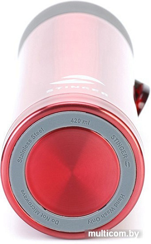 Термокружка Stinger HW-420-32-7620 0.42л (красный металлик)