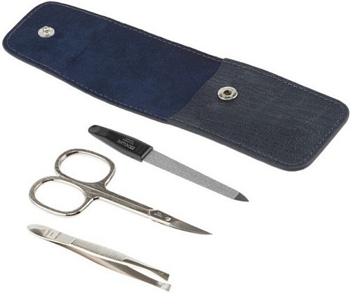 Набор для маникюра и педикюра Dewal 900BLUE (синий)