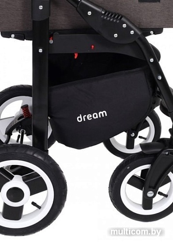 Универсальная коляска Rant Dream (3 в 1, 02 светло-серый)