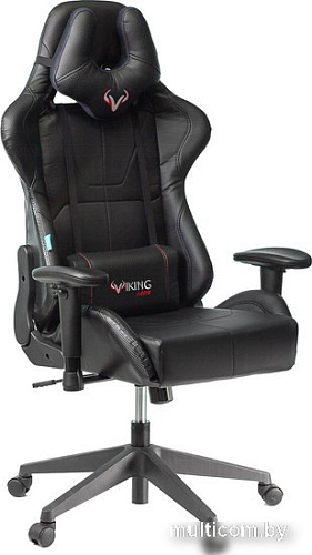 Офисное кресло Бюрократ Zombie Viking 5 Aero Black Edition (искусственная кожа черный)