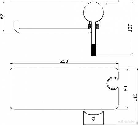 Гигиенический душ Vieir V393052