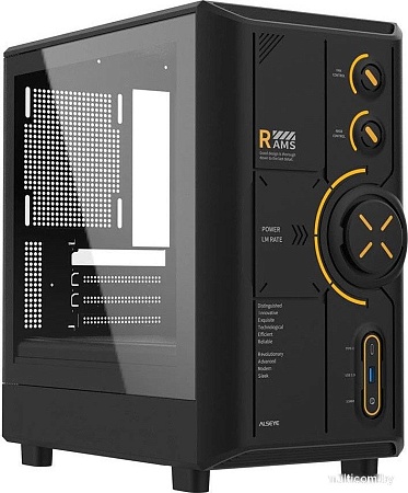 Корпус ALSEYE RAMS 2.0 Type-C (черный)