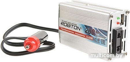 Автомобильный инвертор Robiton CN200USB