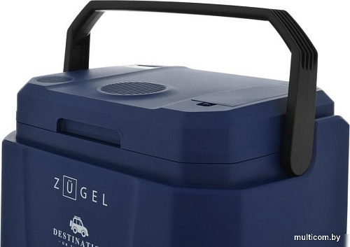 Термоэлектрический автохолодильник ZUGEL ZCR1004 32л (синий)