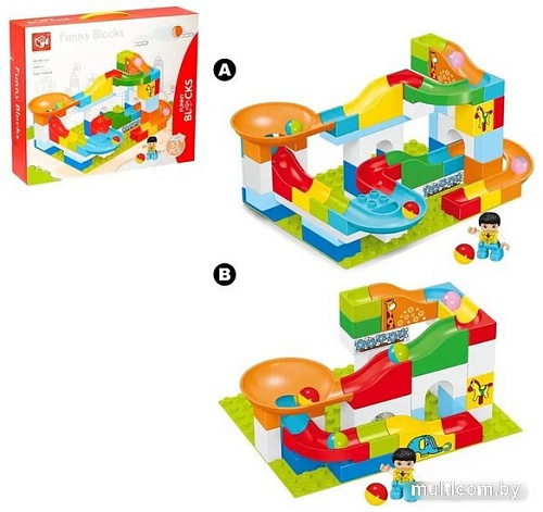 Конструктор Kids Home Toys Блочный марблс 188-434 4371519