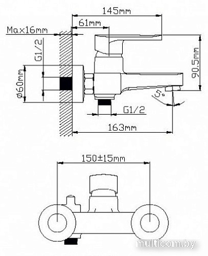 Смеситель Wisent WP30201