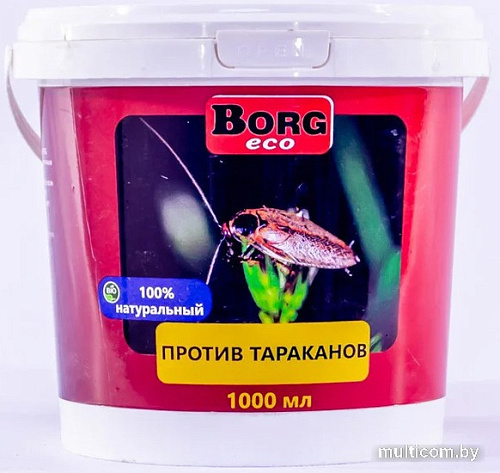 Средство от насекомых Borg Eco против тараканов 1 л