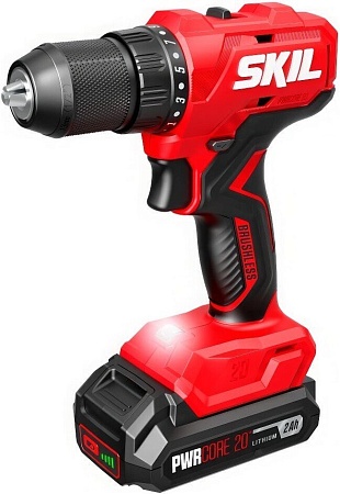 Дрель-шуруповерт Skil DL6280SE20 (с 2-мя АКБ, кейс)