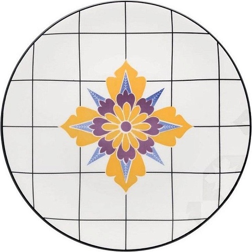 Тарелка обеденная Oxford Coup Grid 101235 EA02-4684