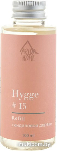 Жидкость для аромадиффузора Arida Home Hygge №15 Сандаловое дерево (100 мл)