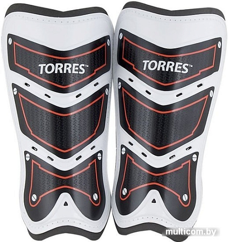 Защита голени Torres FS1505M-RD (M, черный/красный/белый)