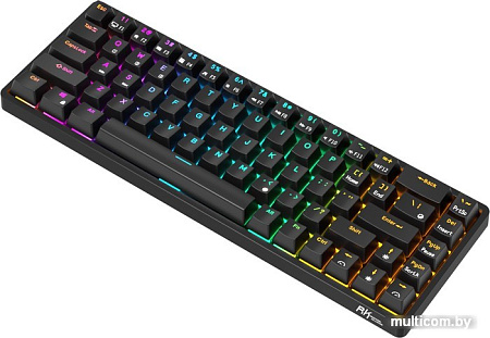 Клавиатура Royal Kludge RKG68 RGB (черный, RK Red)