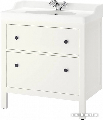 Ikea Тумба с умывальником Хемнэс/Рэттвикен 492.936.62
