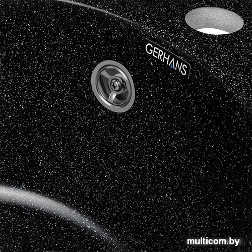 Кухонная мойка Gerhans A05 (черный)