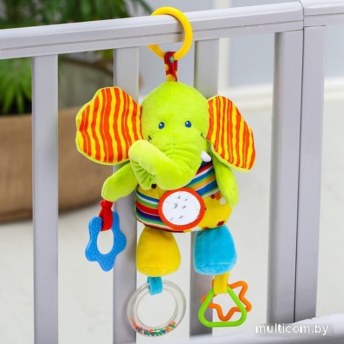 Погремушка Крошка Я Слоник шуршалка 5403392