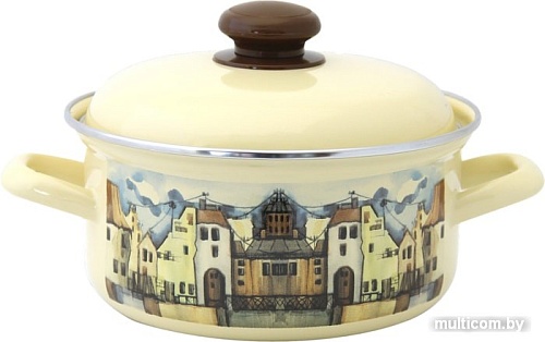 Кастрюля Лысьвенские эмали Старый город С-1510АП2/4Км