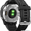 Умные часы Garmin Fenix 6 Solar 42 мм (серебристый/черный)