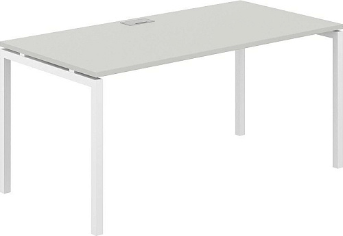 Norden 160х80х75 SG.209.SH.44.WH (белый/серый бархат)