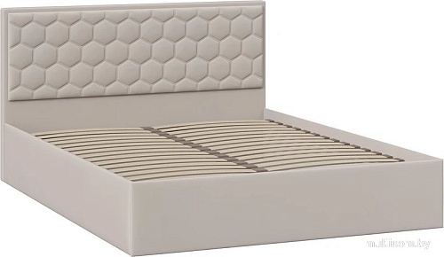 Кровать Трия Порто универсальный 180x200 (велюр Confetti Smoke)