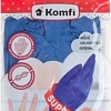 Латексные перчатки Komfi Прочные (M, 2 шт, синий)