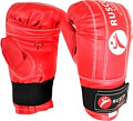 Перчатки для единоборств Rusco Sport снарядные к/з S (красный)