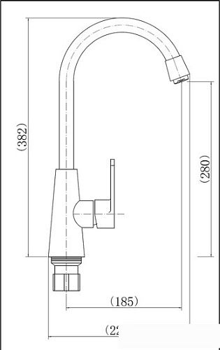 Смеситель PLstart PL4001-25