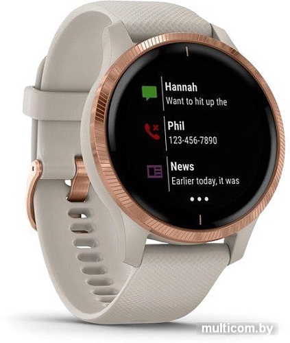 Умные часы Garmin Venu (песочный/золотистый)