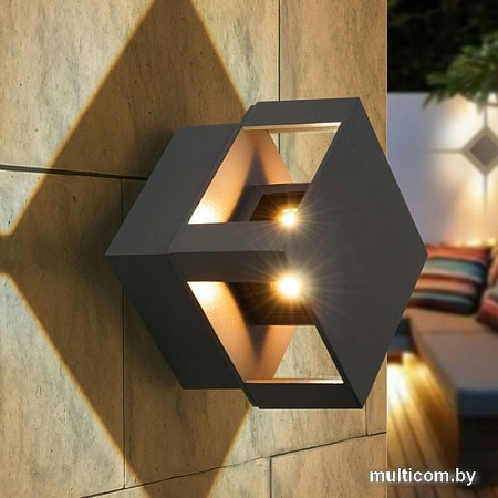 Бра Elektrostandard 1606 Techno LED Tellus (графит)