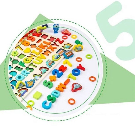 Сортер Top Goods Буквы CSDW-016