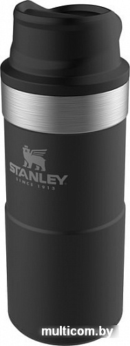 Термокружка Stanley Classic 0.35л One hand 2.0 10-06440-015 (черный)