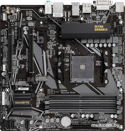 Материнская плата Gigabyte B550M DS3H (rev. 1.7)