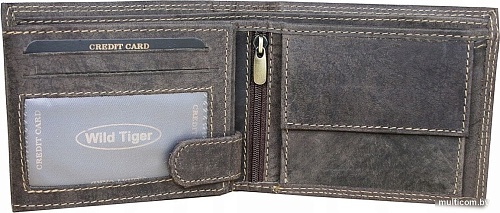 Портмоне Wild Tiger AM-28-033 (темно-коричневый)
