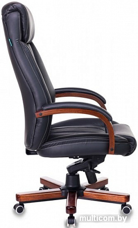 Кресло Бюрократ T-9922WALNUT/BLACK (черный)