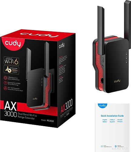 Усилитель Wi-Fi Cudy RE3000 1.0