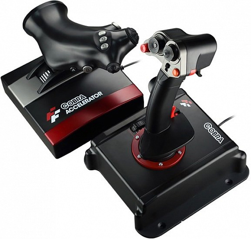 Оборудование для авиасимов FlashFire Cobra V5 Hotas Combo
