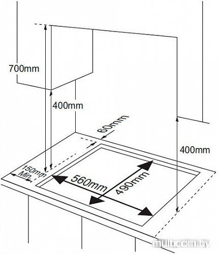 Варочная панель Samsung NA64H3010BK