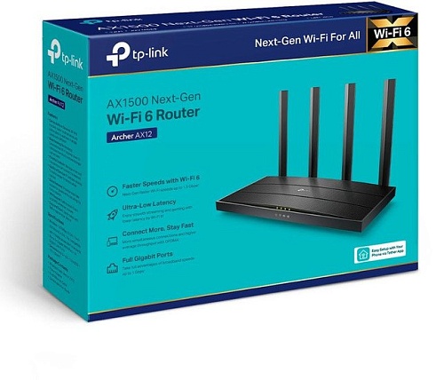 Wi-Fi роутер TP-Link Archer AX12