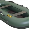 Гребная лодка Муссон B-250 PC (зеленый)